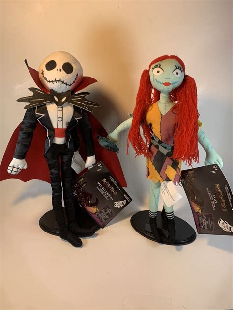 sally and jack skellington dolls|sally's plush dress.